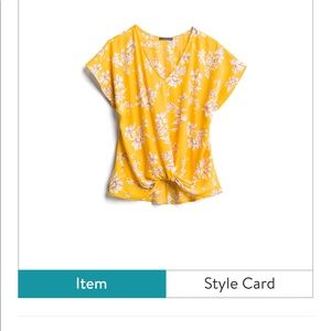 Stitch Fix Allura Knot Blouse